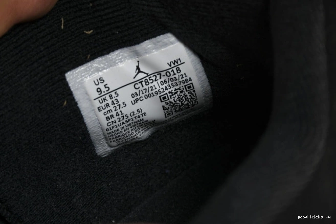 CT8527-018 Royal Jordan 4 Black Retro Game 0817